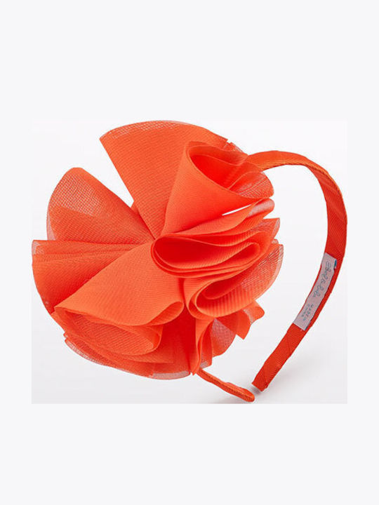 Abel & Lula Kids Headband with Orange Flower
