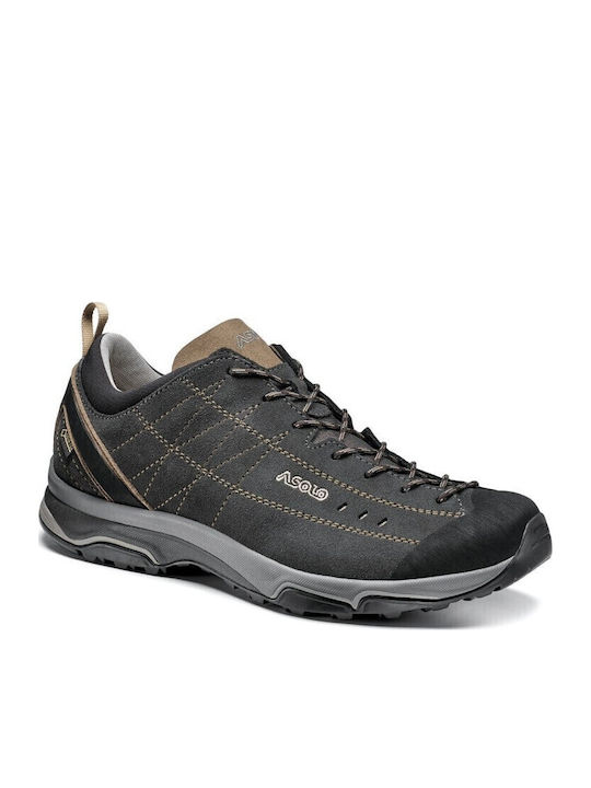 Asolo Nucleon Gv Mm Men's Hiking Shoes Waterproof With Gore-Tex Membrane Gray