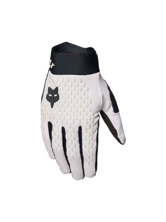 Fox Defend Glove Γάντια Ποδηλασίας Λευκά