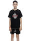 Galaxy Kids Nightwear Summer Black