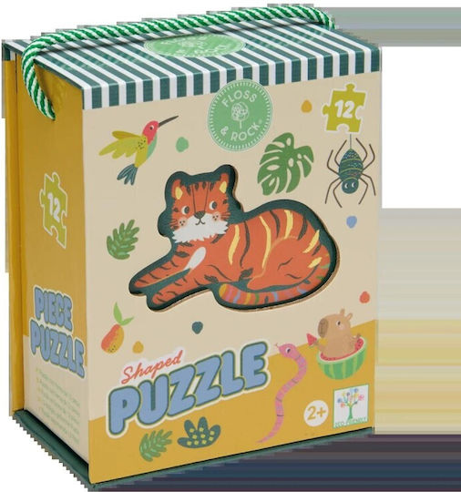 Παιδικό Puzzle Jungle 12pcs Floss & Rock