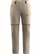 Salewa Hemp Dst Women's Long Hiking Trousers Beige