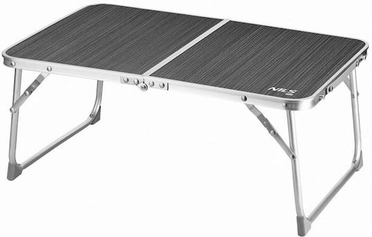 Zusammenklappbarer Garten- und Terrassentisch für Sitzungszimmer Picknick 40x60 Dunkelgrau