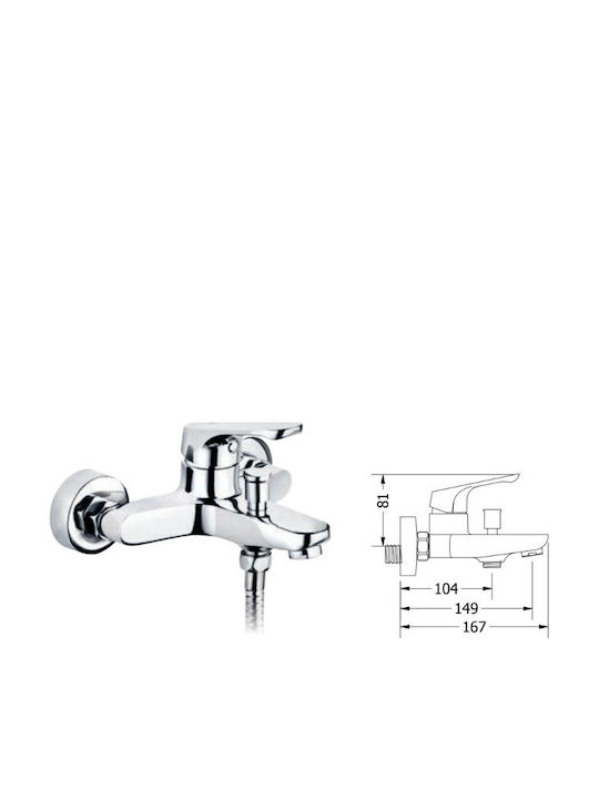 M&Z Rubinetterie Bath Mixer Faucet