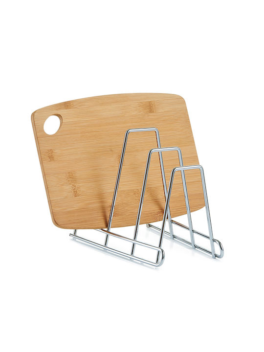 Cabinet Dish Rack Metallic 22.8x14.5x18cm Silver