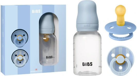 Bibs Σαλιάρα Πλαστική Baby Blue για 0 m+