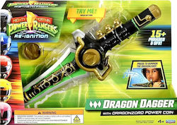 Playmates Toys Power Rangers Mighty Morphin Re-ignition Dragon Dagger With Dragonzord Power Coin Kids Sword