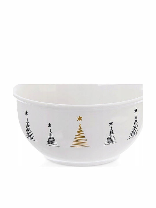 Orion Shallow Serving Plate from Porcelain White 13.5cm