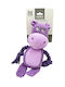 Madpet Cuddly Dog Toy With Sound 24cm Purple 1 Piece