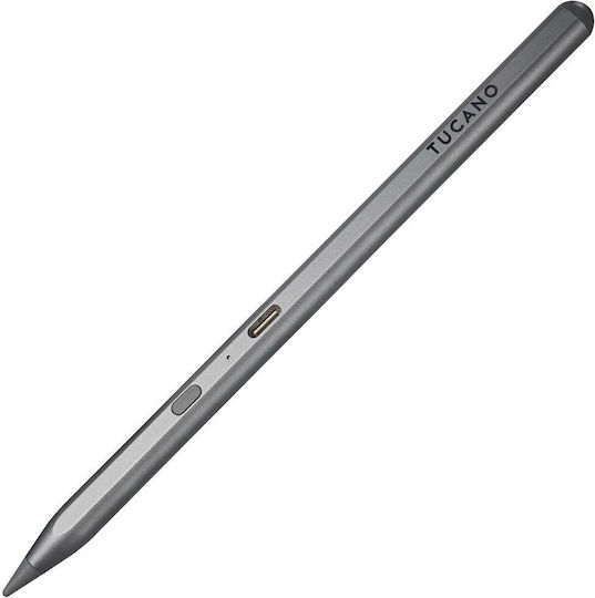 Tucano Pencil 3 Дигитална Докосвачна Писалка с Отхвърляне на Дланта за iPad в Сребрист Цвят