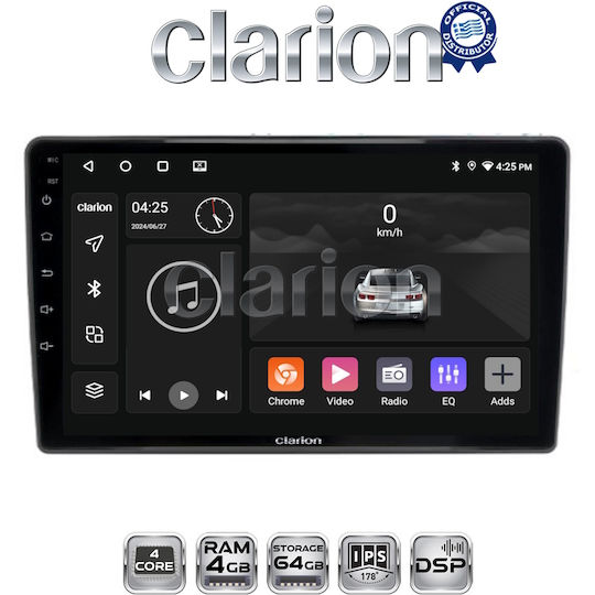 Clarion Автомобилна Аудио Система за Nissan Primera 2002 2008 Bluetooth USB Wi-Fi GPS Apple CarPlay Android Auto