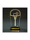World of Wood Decorative Table Lamp Basketball LED 21x12cm