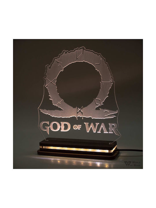 World of Wood Διακοσμητικό Φωτιστικό God Of War...