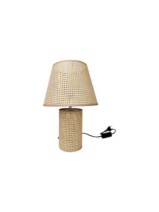 Chios Hellas Tischlampen Mit Beigeem Hut Und Ba...