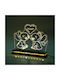 World of Wood Decorative Table Lamp Stitch & Angel LED Warm White Love 21x17cm