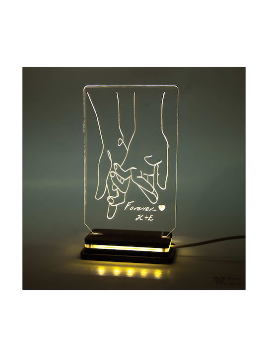 World of Wood Decorative Table Lamp Take My Han...