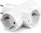 Foyu Power Strip 3 Sockets without Cable