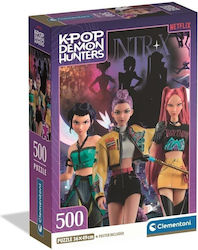 Compact K-pop Demon Hunters Puzzle 2D 104pcs