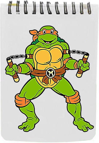 Бележник A6/60 Страници Костенурките Нинджа Teenage Mutant Ninja Turtles