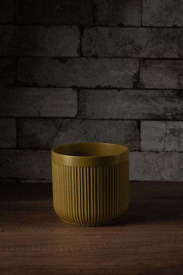 Aquaplant Ceramic Plant Pot Gold