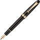 Pilot Custom Писалка Broad Черна с Черно Мастило