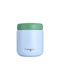 Zingies Gaia Food Container Inox Thermo Light Blue 470ml