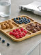 Wooden Dessert Tower Stand 4 Slots Ø25cm W25xL1.8cm
