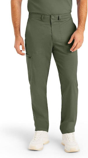 Landau Male Medical Pants Green