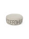 Pouf Nackenrolle Beiges 50x50x20cm