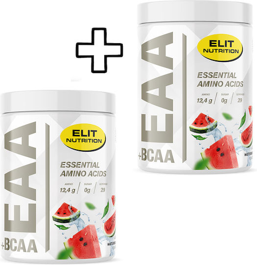 Elit Nutrition Eaa + Bcaa + Electrolytes 400g Blueberry & Elit Nutrition Eaa + Bcaa + Electrolytes 400g Watermelon Custom Bundle