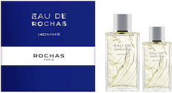 Rochas Ανδρικό Σετ με Eau de Toilette 2τμχ