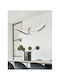 Gelkén Luxurious Metal Led Mount Ceiling Light Daylight Charcoal 60x25x70cm