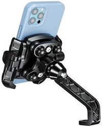 Kewig Motorcycle Phone Mount with Adjustable Arm 7" for Mirror