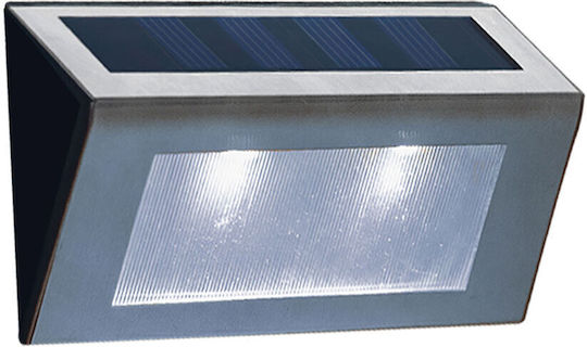 Modee Lighting Set of 2 Wall Mounted Solar Lights with Cold White Light 6000K IP44
