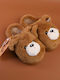 Brown Kids Slippers