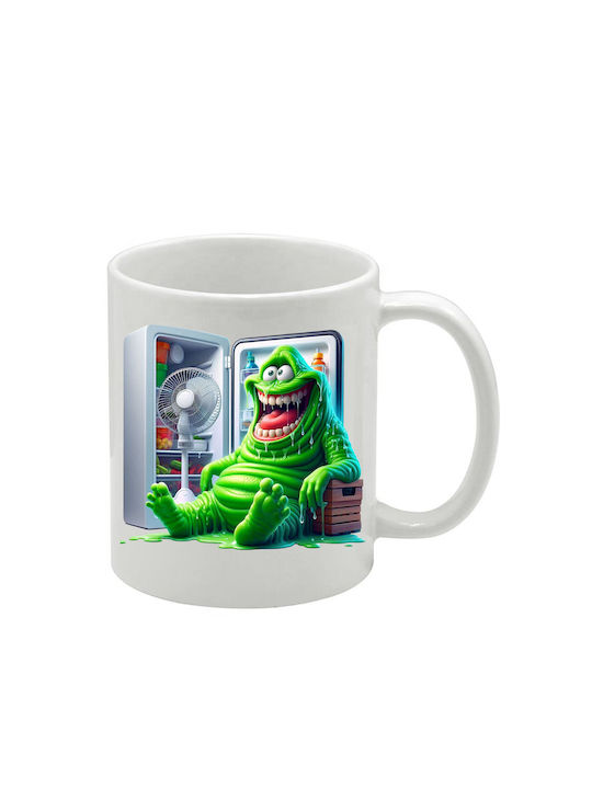 Λευκή Κούπα Monsters