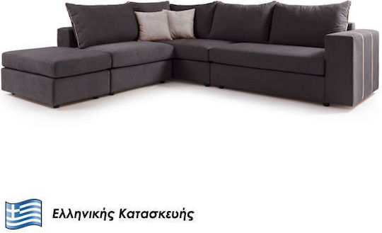 London Γωνιακός Υφασμάτινος 296x185εκ. London Γωνιακός Υφασμάτινος 296x185εκ.