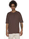 T-shirt Καφέ