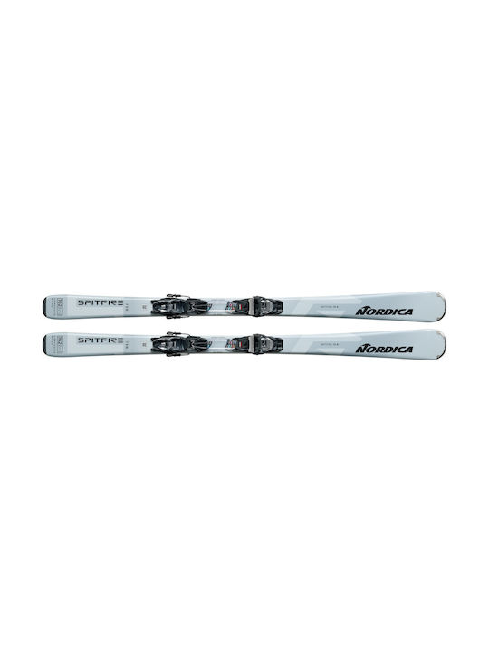 Nordica Spitfire 73 R Unisex Πέδιλα Σκι σε Λευκό Χρώμα με Δέστρες