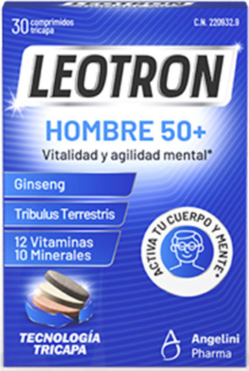 Angelini Leotron Man Besonderes Nahrungsergänzungsmittel 30 Tabletten