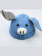 Kids Beanie Knitted Blue