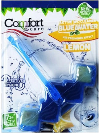 Comfort Care WC Cleaner Toilet Block With Lemon Scent 50gr