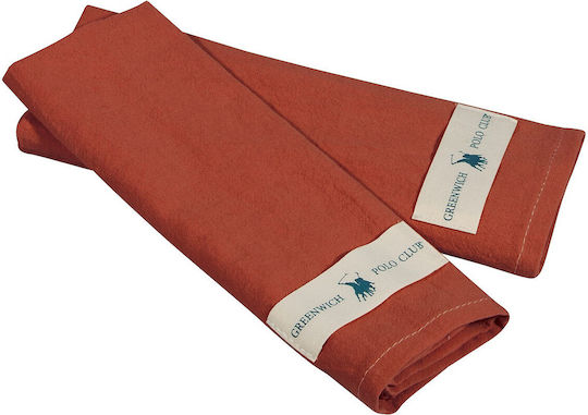 Greenwich Polo Club 2642 Küchentücher in Orange Farbe 30x45cm 2 Stück
