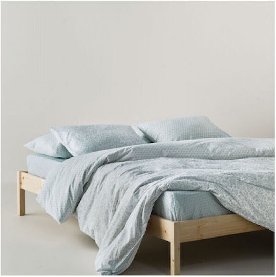 Kentia Σετ Σεντόνια Υπέρδιπλα Βαμβακερά 240x270cm 4τμχ
