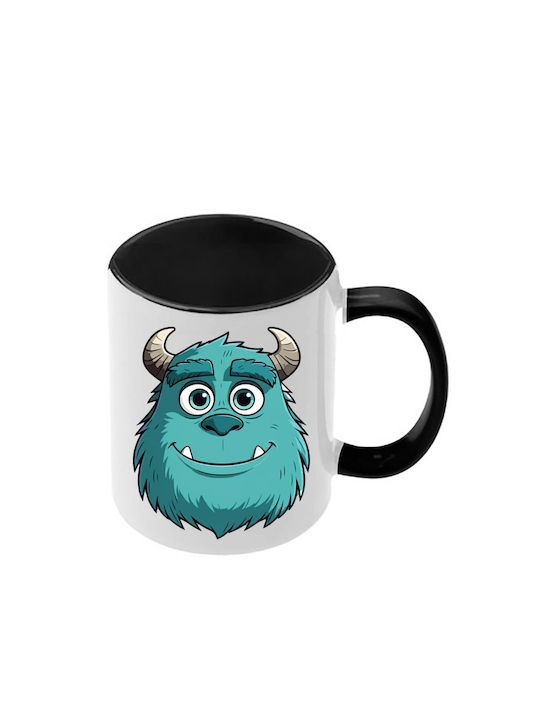 Κούπα Monsters Μαύρη Λαβή Εσωτερικό