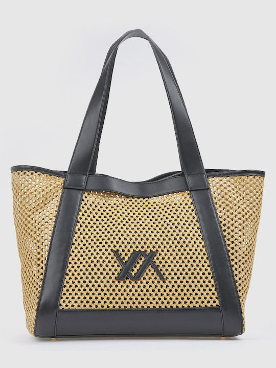 Verde Women's Shoulder Bag Black