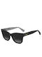 Kate Spade Ochelari De Soare Unisex Cu Ramă Neagră Din Plastic Și Lentile Degrade Negre KS-DEE-2/G/S-807