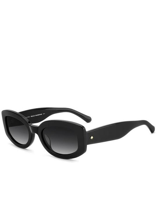 Kate Spade Ochelari De Soare Unisex Cu Ramă Neagră Din Plastic Și Lentile Degrade Negre KS-AILEY-2/G/S-807