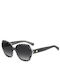 Kate Spade Ochelari De Soare Unisex Cu Ramă Neagră Din Plastic Și Lentile Degrade Negre KS-LAYNE-2/G/S-7RM