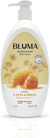 Gel De Duș Cremă Parfum De Lapte Și Miere Bluma Latte Miele 1.2 L
